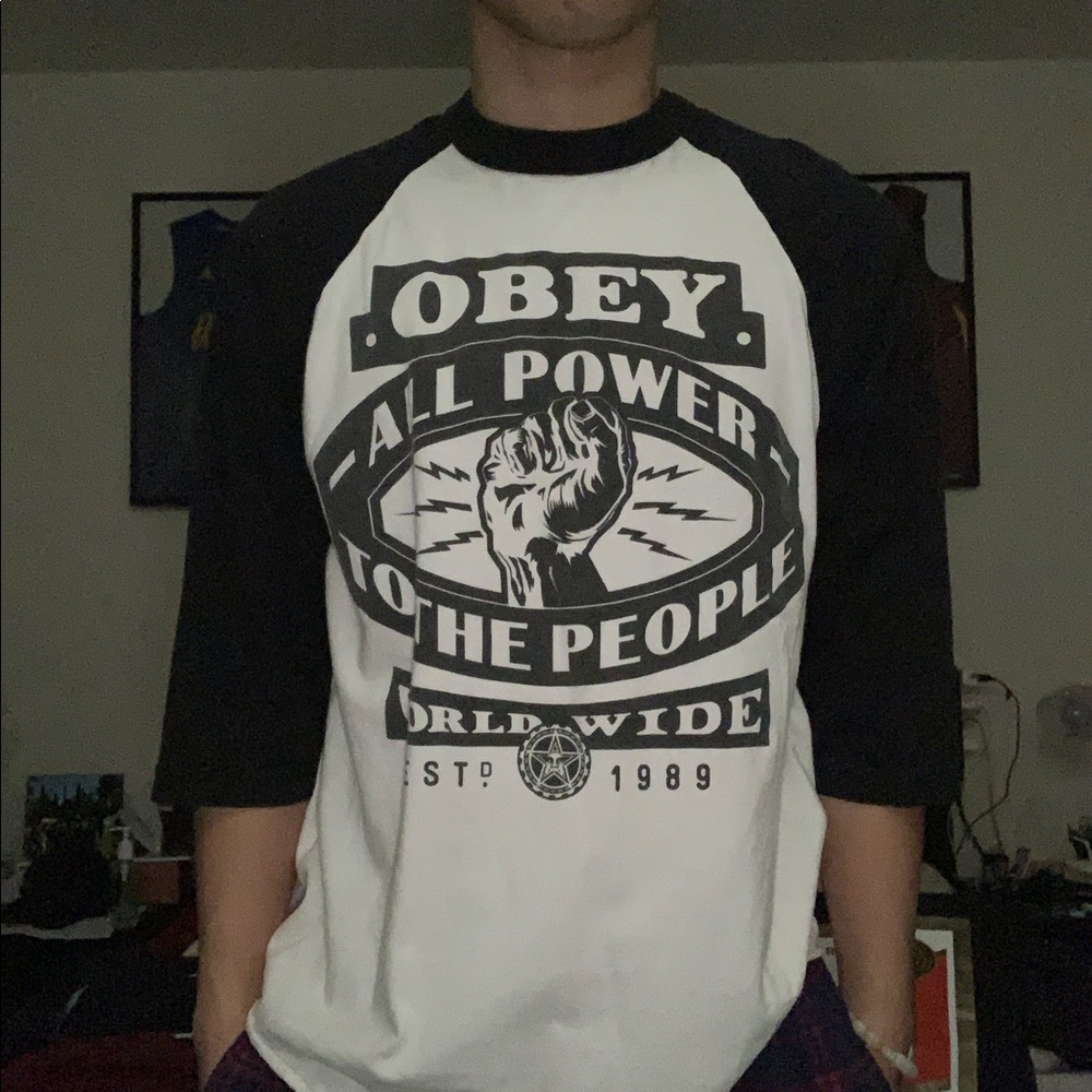 Obey 3/4 Tee